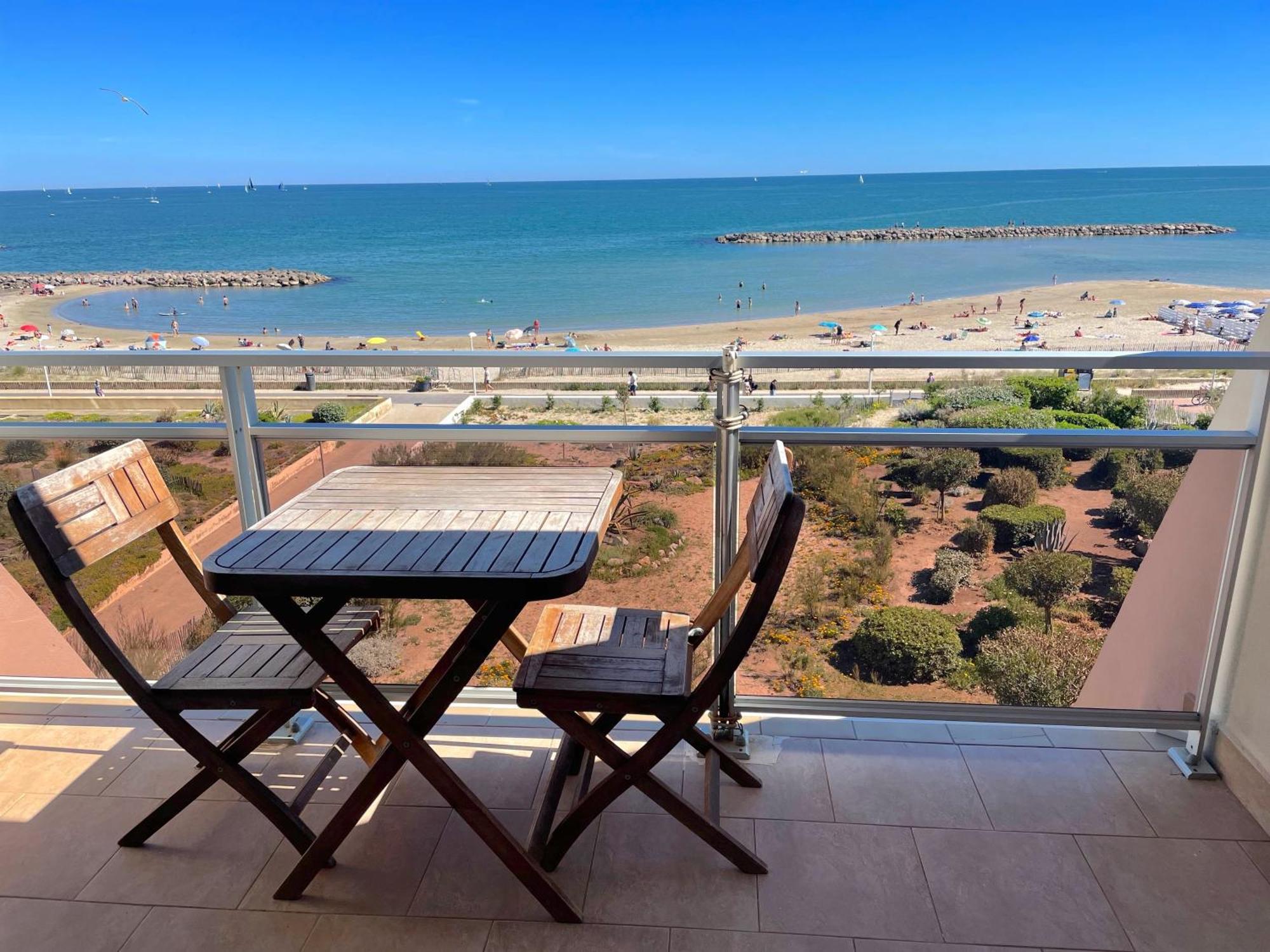 Front De Mer T2 Palavas Les Flots Direct Plage Palavas-les-Flots Exterior foto